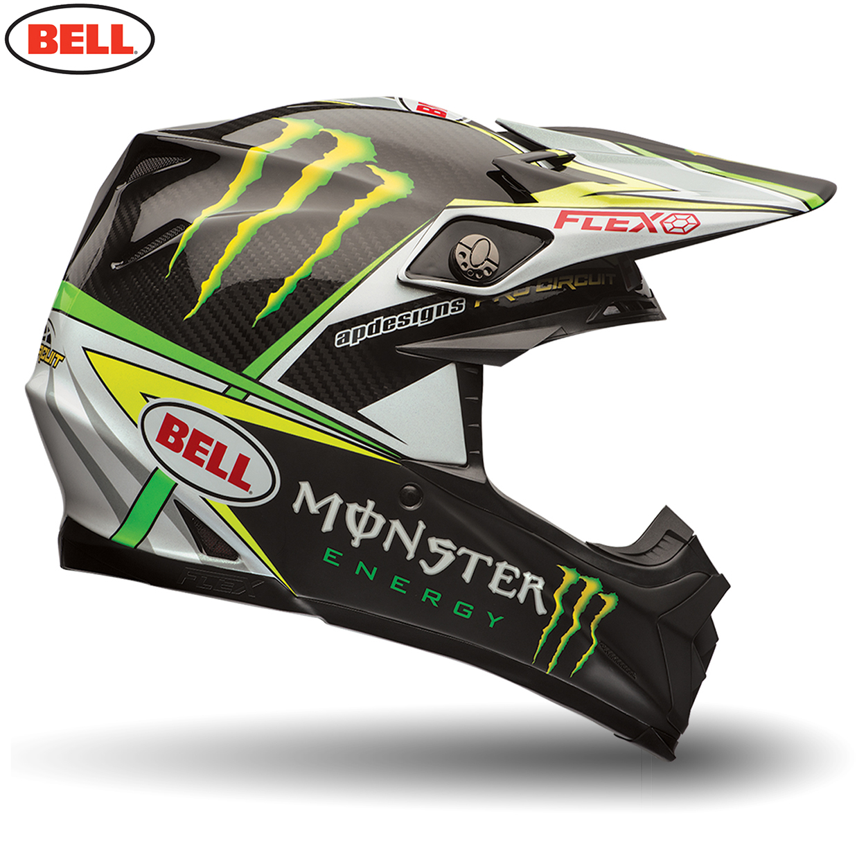 bell monster energy mx helmet