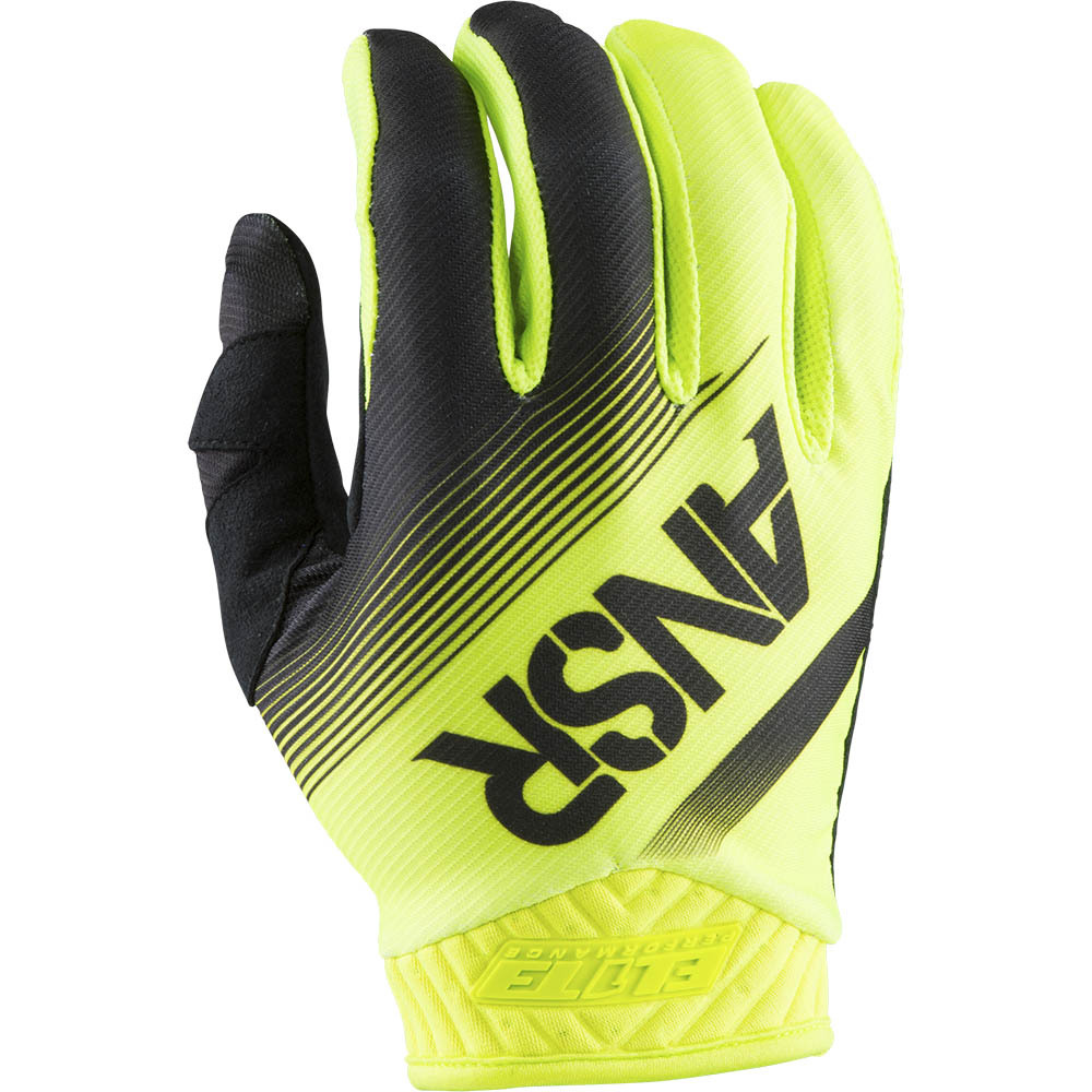 2017 Answer Elite Gloves Black Hi Viz Yellow